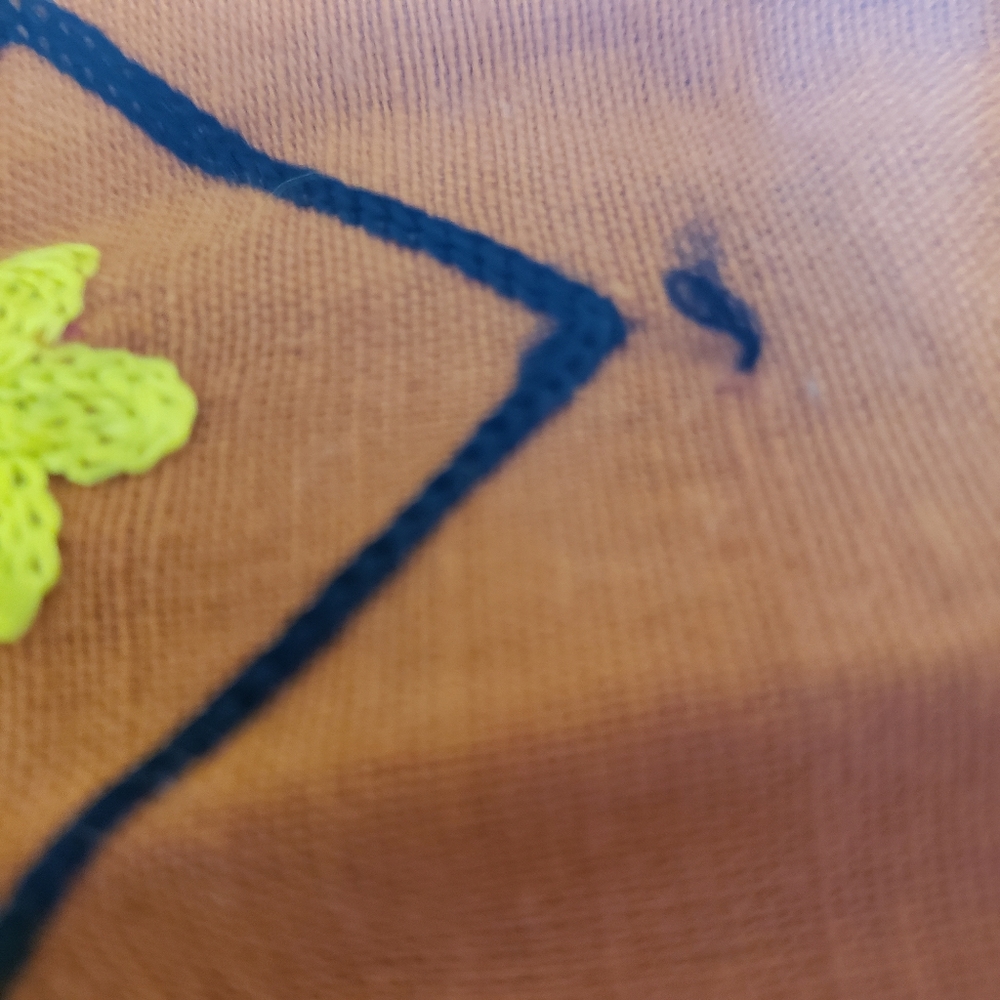 Indigo Moon Patch Work Jacket Rainbow Jacket Size… - image 6